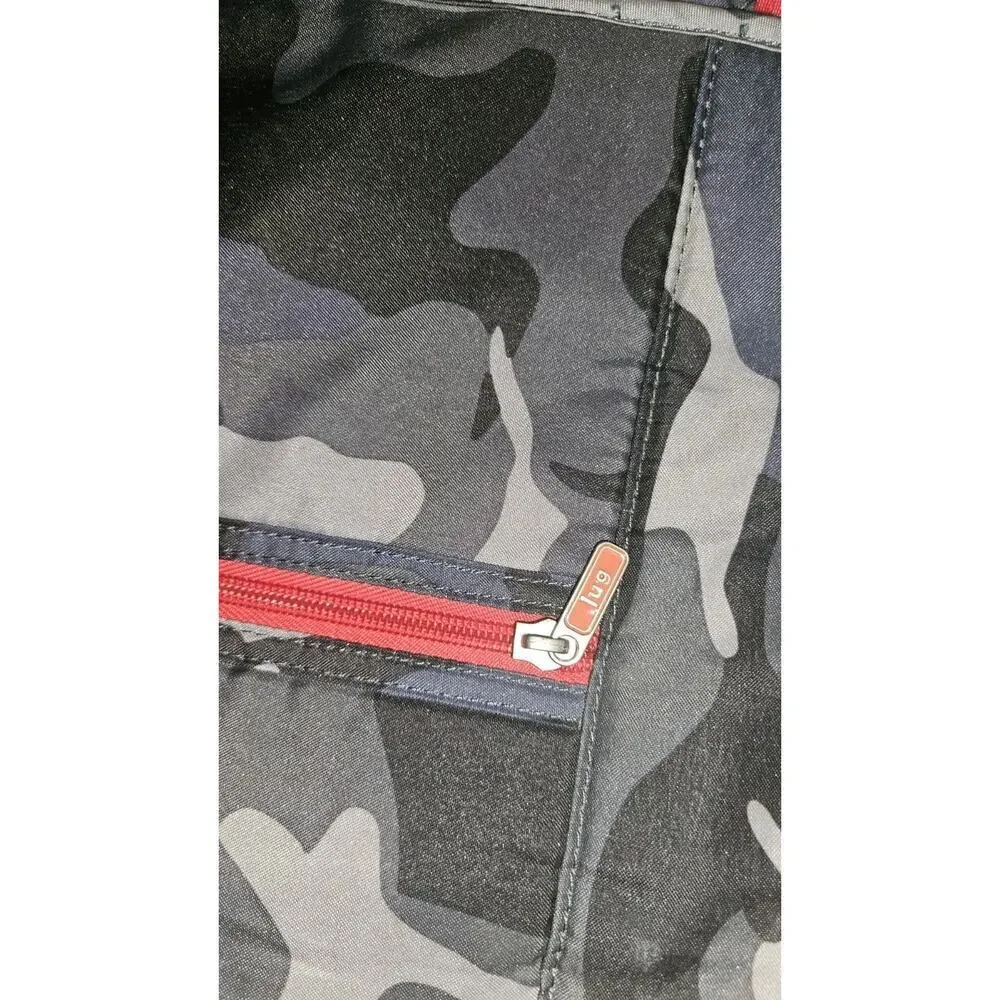 Lug Orange Label Crossbody Messenger Bag Laptop Camo Grey Blue Black 16x12